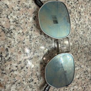 Stylish Blue-Tinted Sunglasses